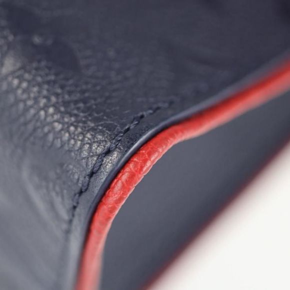 Louis Vuitton Saint Sulpice PM Shoulder Bag Monogram Implant Marine Rouge - Picture 6 of 9